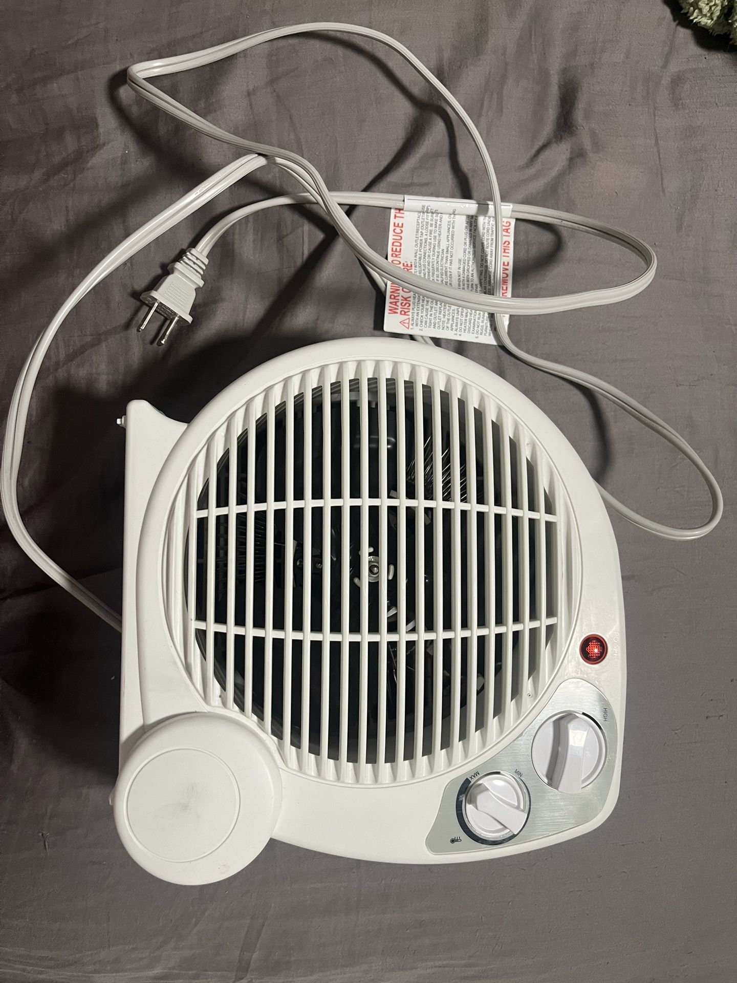 Intertek White Space Heater