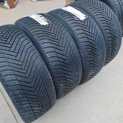 4 New 225 45 18 Hankook Kinergy 4S2X Tires 104V Date 2024