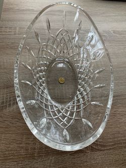 Crystal bowl . new