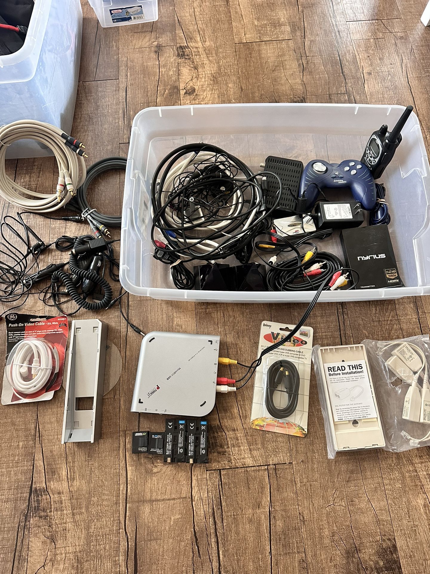 Stuff for TV connection