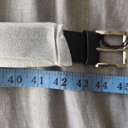 Prada Saffriano Leather MENS Belt Size 38