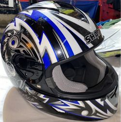 Shark S650 Fusion Tec Full Face Motorcycle Helmet Size Medium (READ DESC)