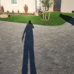 concrete & turf installation