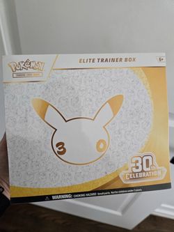 Pokemon 30th anniversary ETB - *NEW and SEALED*