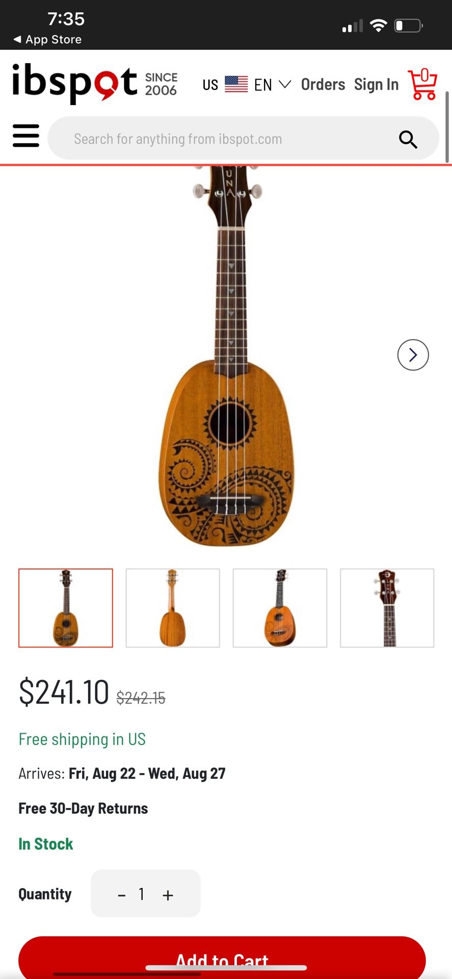 Luna Ukulele Amazing Condition