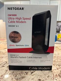 Netgear CM1000 DOCSIS 3.1 Cable Modem