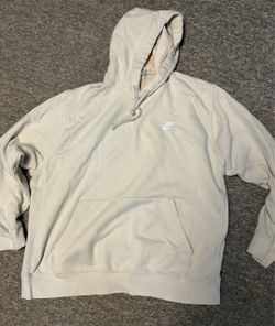 Nike cream hoodie size XL
