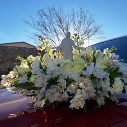 Funeral Flower Arrangements Natural Flowers 