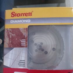 STARRETT BRAND DIAMOND GRIT HOLESAW 5"