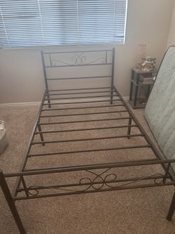 Metal Twin Bed Mattress Frame