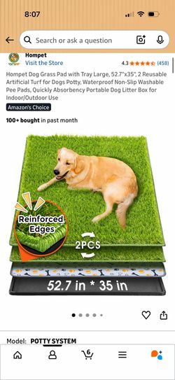 Large Artificial Turf for Dogs potty
