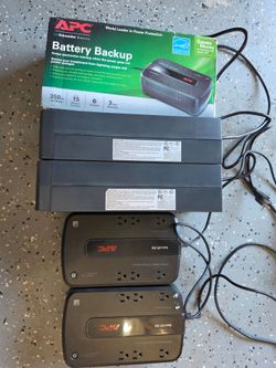APC Battery Backup 350VA and Emerson Liebert AC Power System