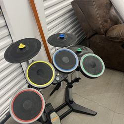 Small Electronic Drum Set with Peddle