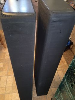 Boston acoustics Flagship model vr 975 floor standing powered subs.