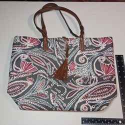 Bohemian Braided Handle Tote 