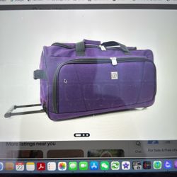 Brand New Rolling Duffel Bag with wheels