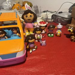 Vintage Dora The Explorer Toys