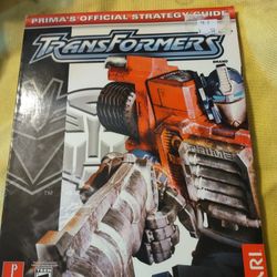 Prima Strategy Guide Rare Collectible Transformers Great Shape