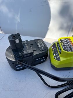 Ryobi 18V Battery and Charger