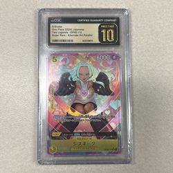 One Oiece, S-Snake One Piece Jap anese, Two Legends - OP08-112, Super Rare - Alternate Art Parallel