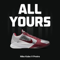 Size 9.5M Nike Kobe 5 Protro Lower Merion Aces Away (2026)