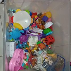 Box Of Kids Toys 