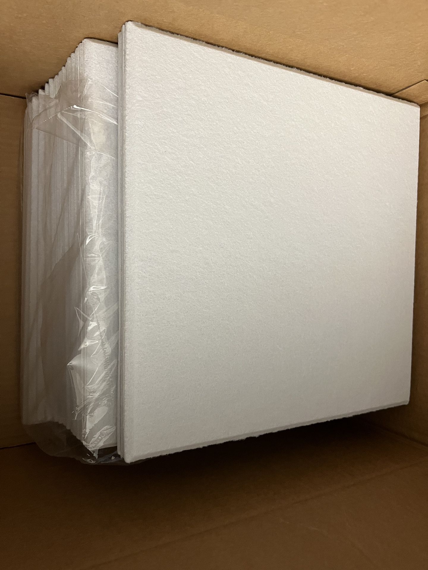Acoustic Panels White Square 12 X12