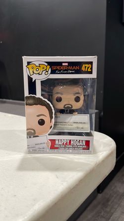 Funko Pop Happy Hogan Vinyl Figure #472 Spider-Man Far From Home