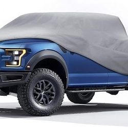 Sojoy iAutoComfort Truck Car Cover All Weather Protection Waterproof Pickup Cover Fits for Ford F150 2001-2019 Raptor -Truck Car Cover -Breathable Out