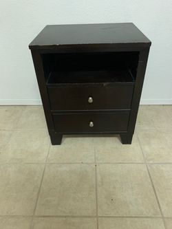 Side Table with Drawers