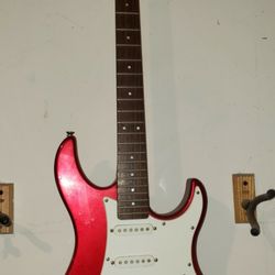 Gorgeous Red Vintage Yamaha Electric Guitar