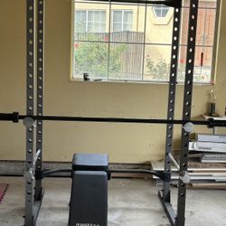 Half Rack With bar