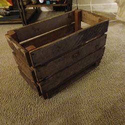 Handmade Real Oak Wood Storage 