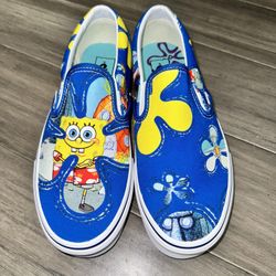 Vans x Spongebob Slip-Ons