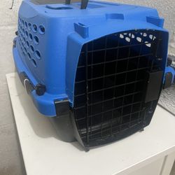 Blue Pet Carrier 