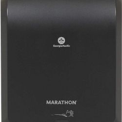Marathon Mechanical Manual Paper Towel Dispenser, Black