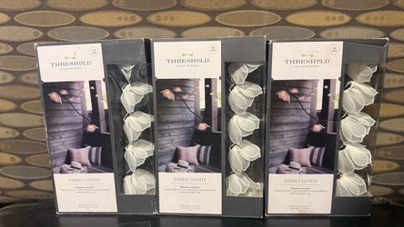 Three Sets of Flower String Lights New