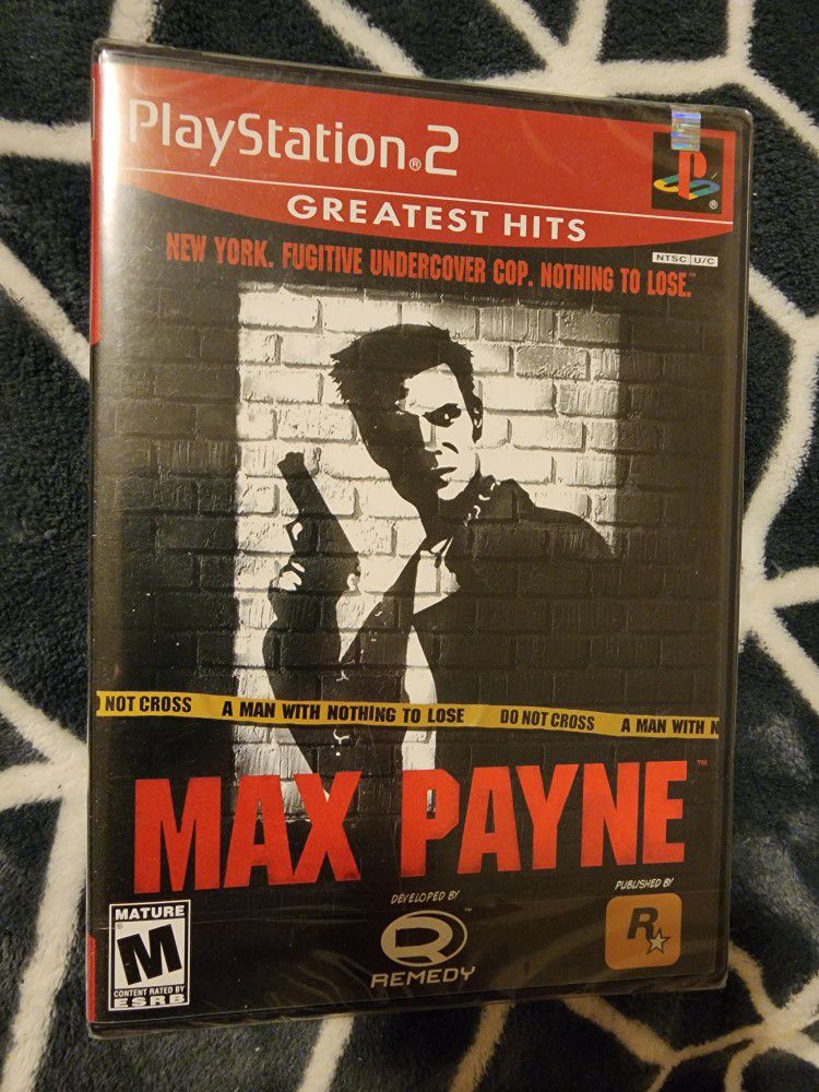 Max Payne Factory Sealed NEW PS2