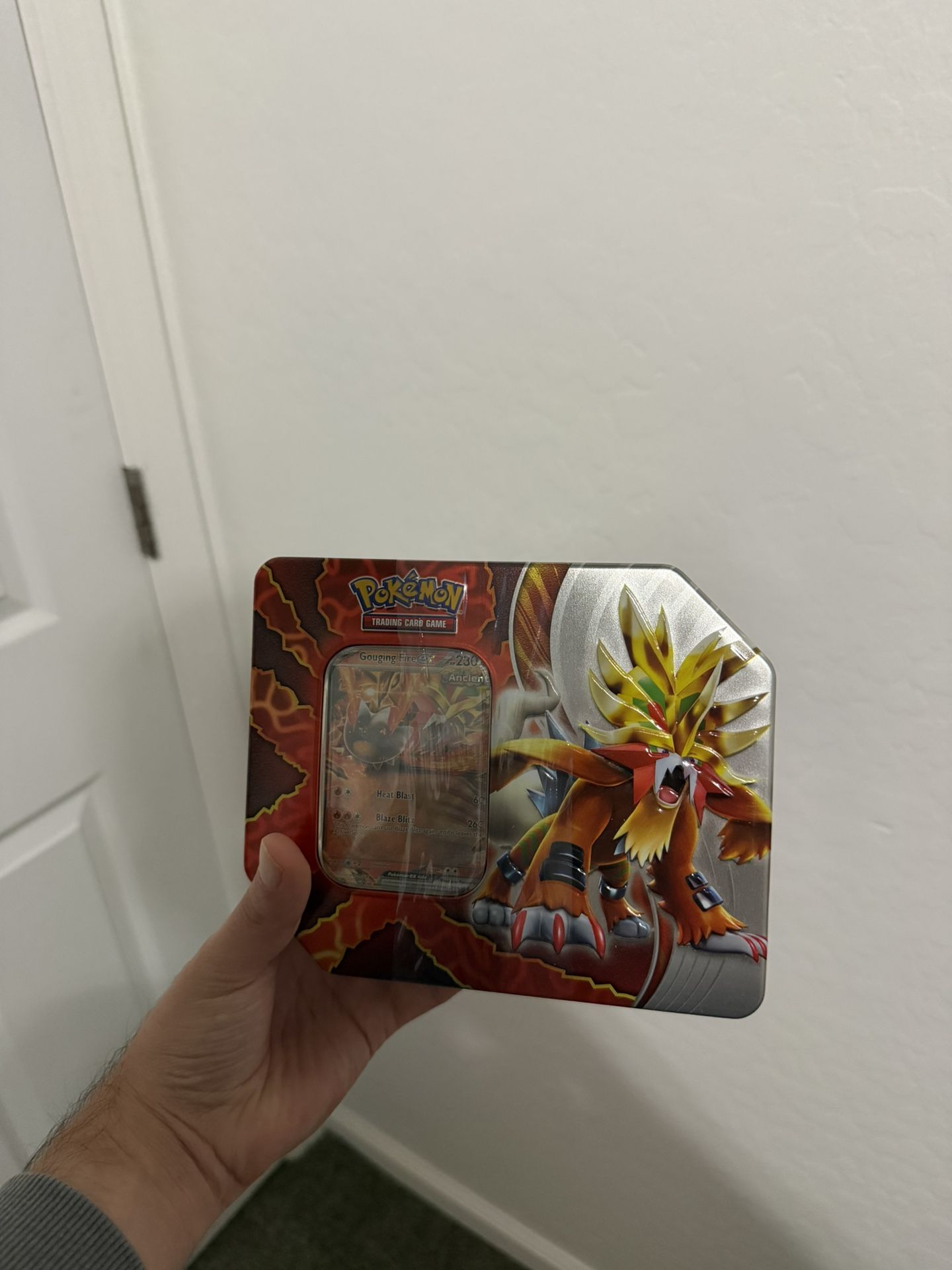 Pokemon Tin Gouging Fire