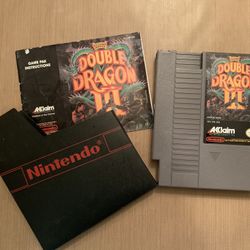 Double Dragon 3 - The Sacred Stones-1985 Great Condition! Nintendo NES!