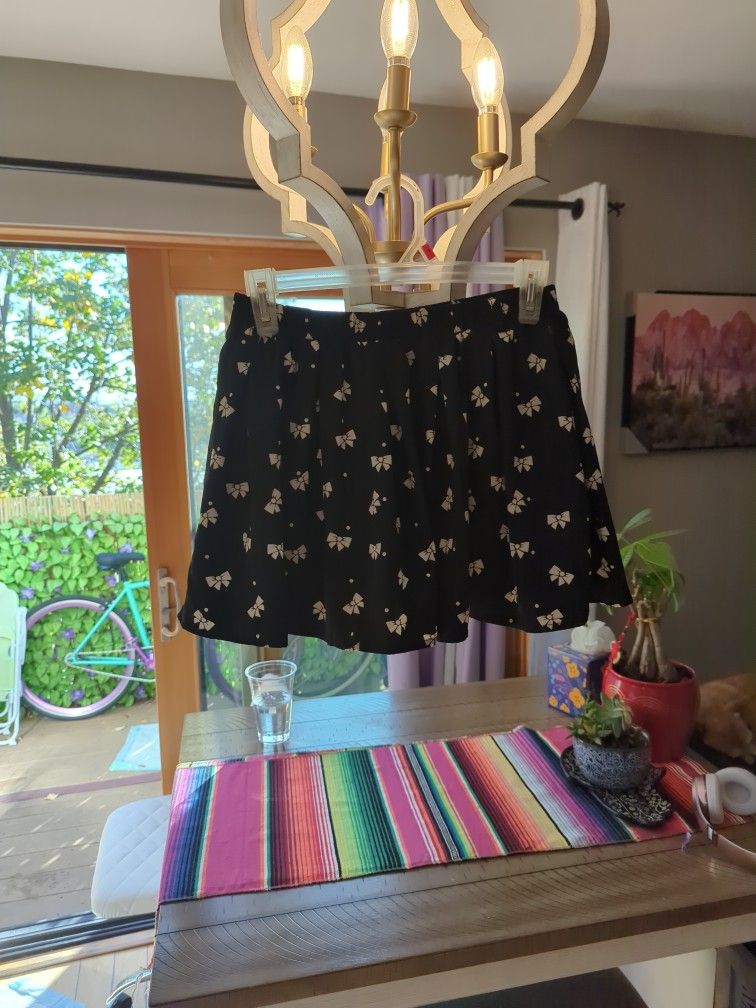 Skirt With Built In Shorts
