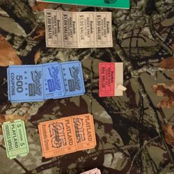 Knoebles Ride Tickets And Arcade Coupons. 
