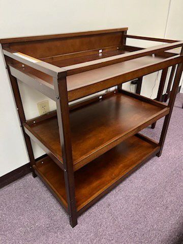 Wooden Baby Changing Station