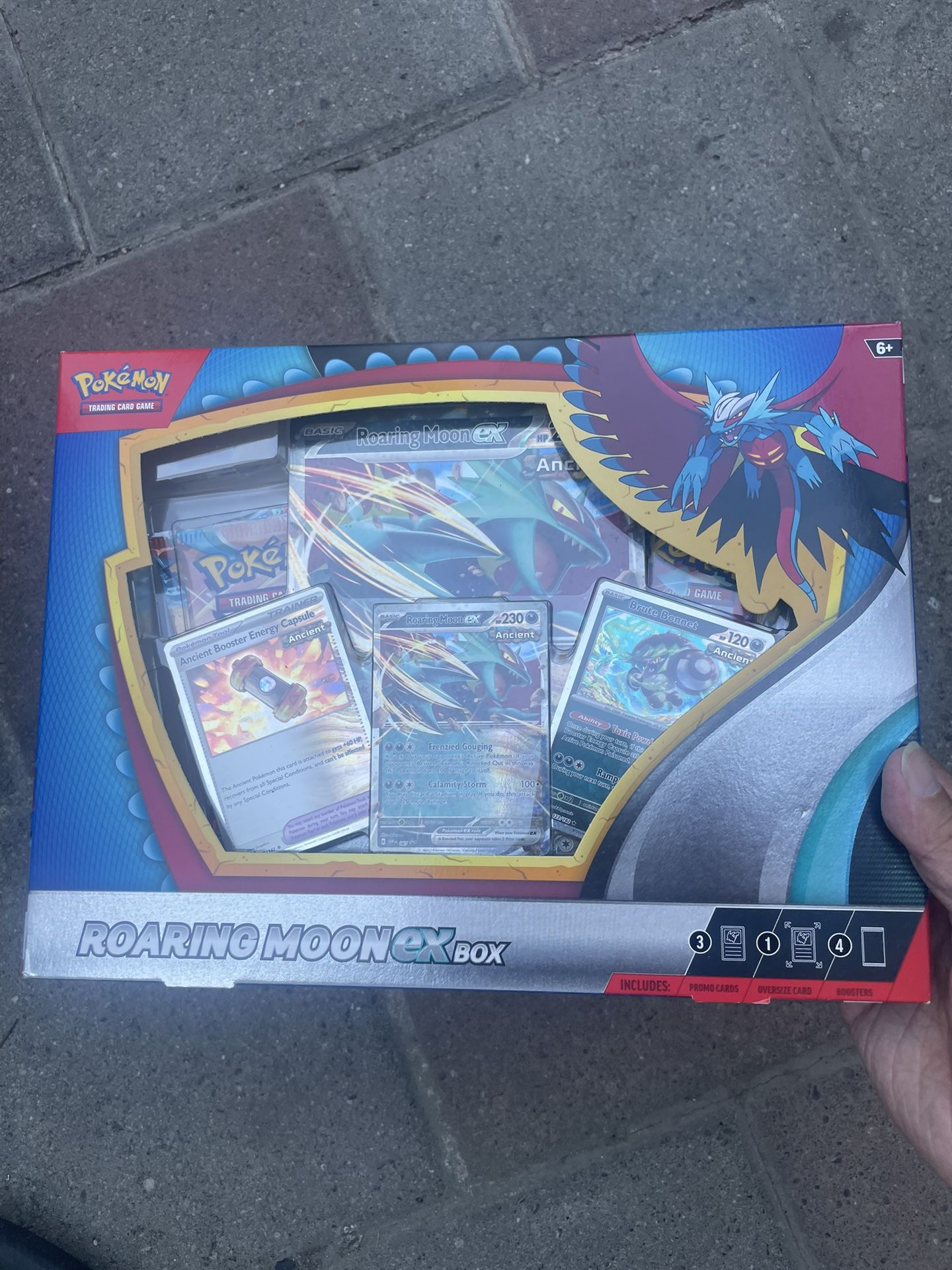 Pokemon Roaring Moon EX Box