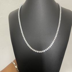 Silver Tennis Chain