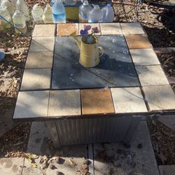 Fire Pit De Gas Muy Buena Condicion