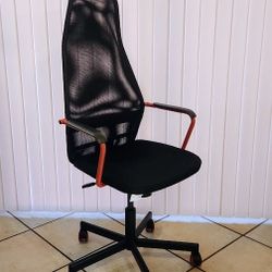 Ikea Gaming Black Mesh Chair 
