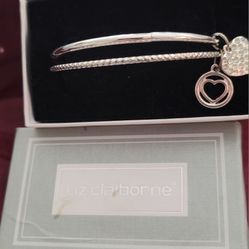 Liz Claiborne Slip-on Bracelets 