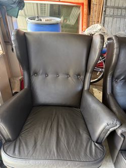 IKEA wing chair strandmon chair