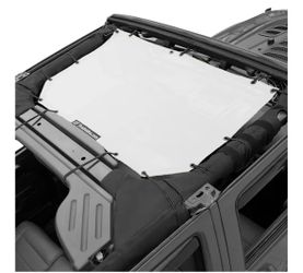 Jeep Wrangler Front White SunShade Set! Brand new! See all pics!